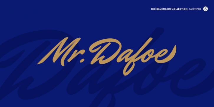 Mr Dafoe Pro font preview