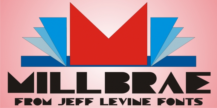 Millbrae JNL font preview