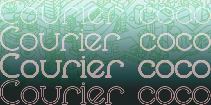 Courier Coco font preview