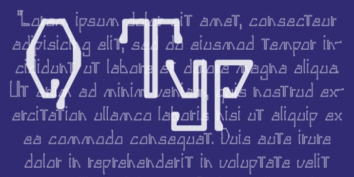 Q Typ font preview