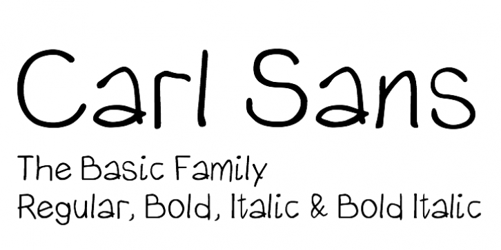 Carl Sans font preview