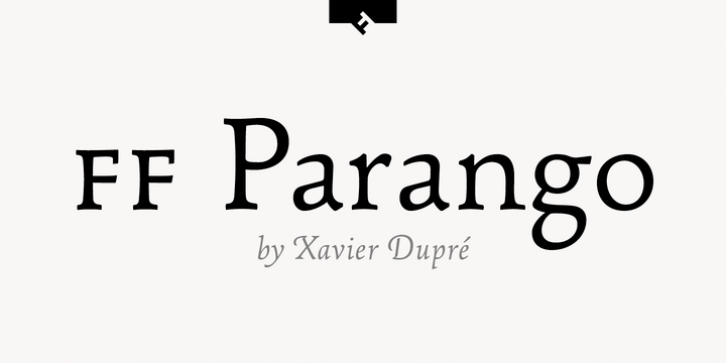 FF Parango font preview