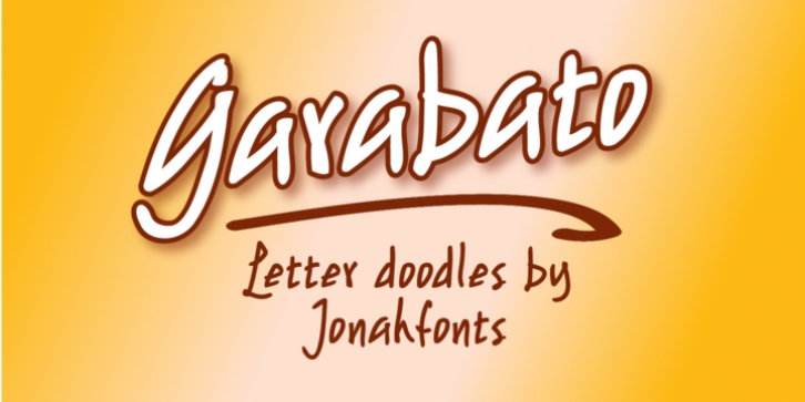 Garabato font preview