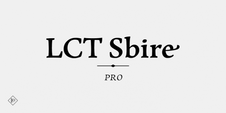 LCT Sbire font preview