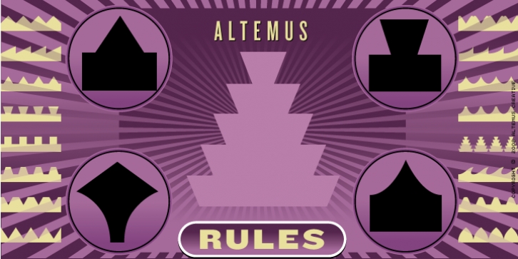 Altemus Rules font preview