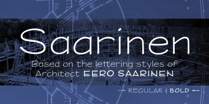 P22 Saarinen font preview