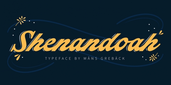 Shenandoah font preview