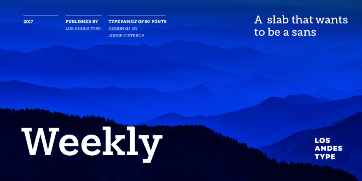 Weekly font preview