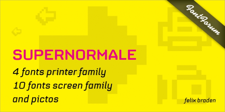 Supernormale font preview