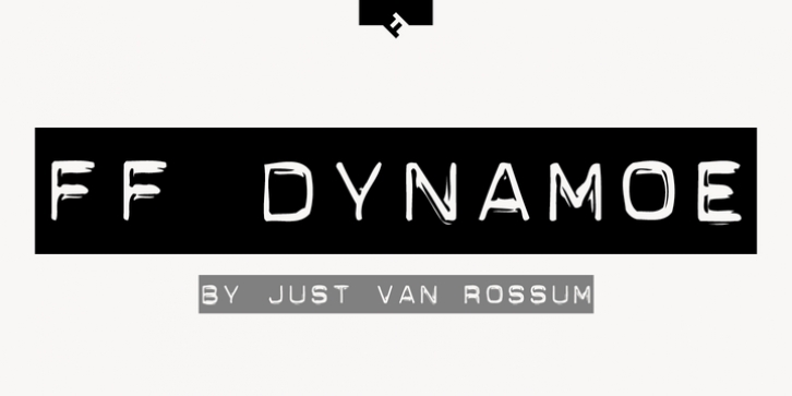 FF Dynamoe font preview