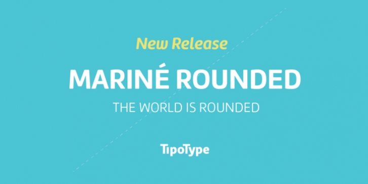 Mariné Rounded font preview