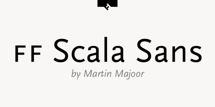 FF Scala Sans font preview