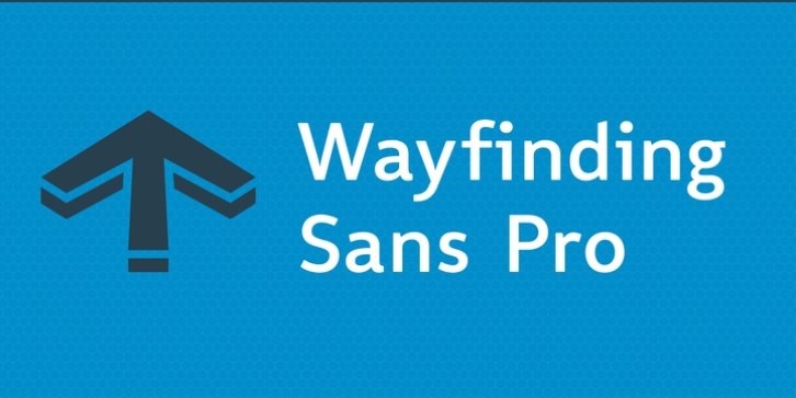 Wayfinding Sans Pro font preview