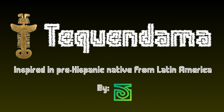 Tequendama font preview