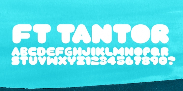 TANTOR font preview