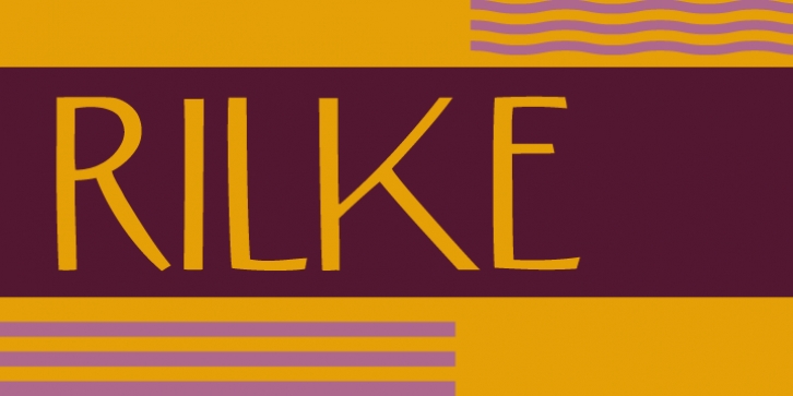 Rilke font preview