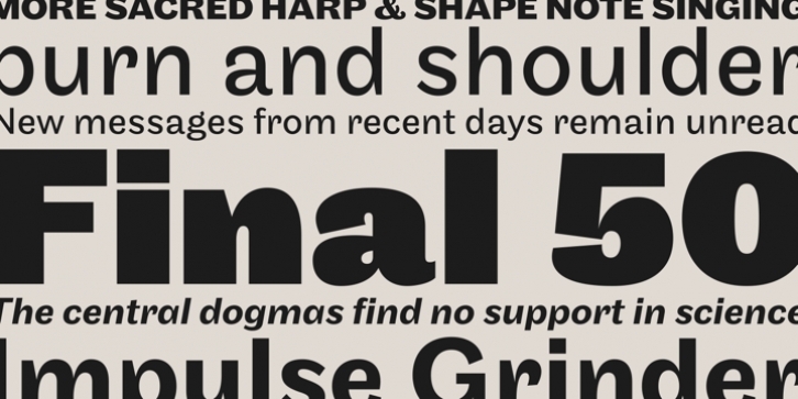 Maple font preview
