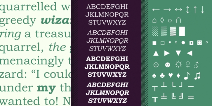 Bookman Old Style font preview