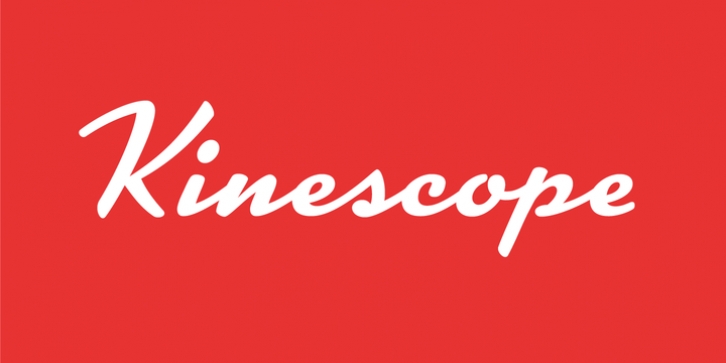Kinescope font preview