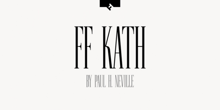 FF Kath font preview
