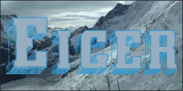 Eiger font preview