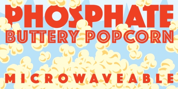 Phosphate font preview