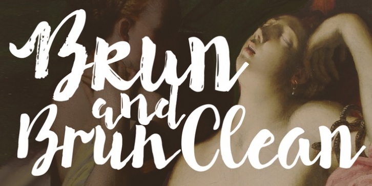 Brun font preview