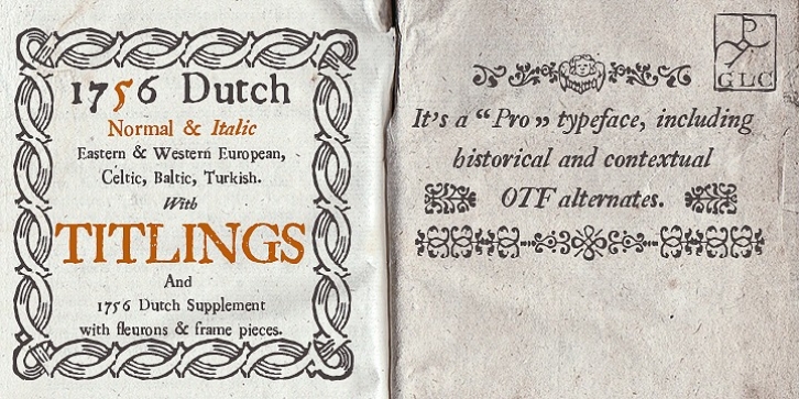 1756 Dutch font preview
