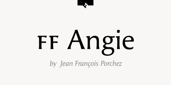 FF Angie Open Pro font preview