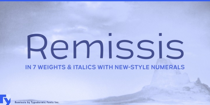 Remissis font preview