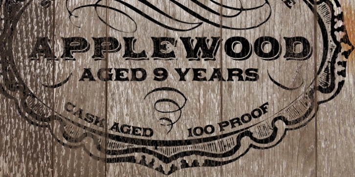 Applewood font preview