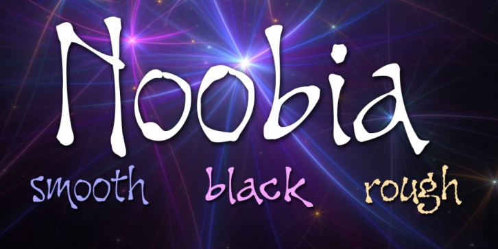 Noobia font preview