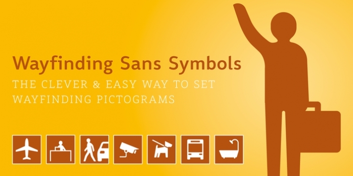 Wayfinding Sans Symbols font preview
