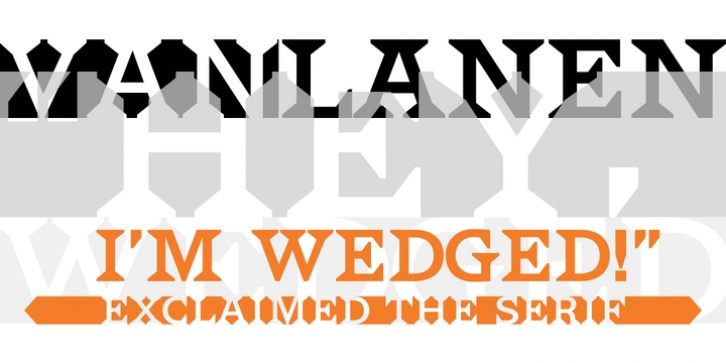 HWT Van Lanen font preview