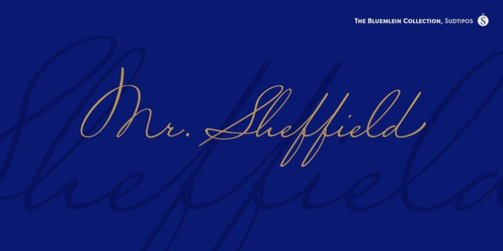 Mr Sheffield Pro font preview
