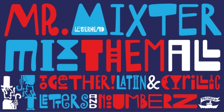 Mr Mixter font preview