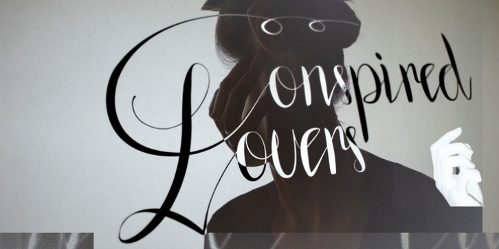 Conspired Lovers font preview