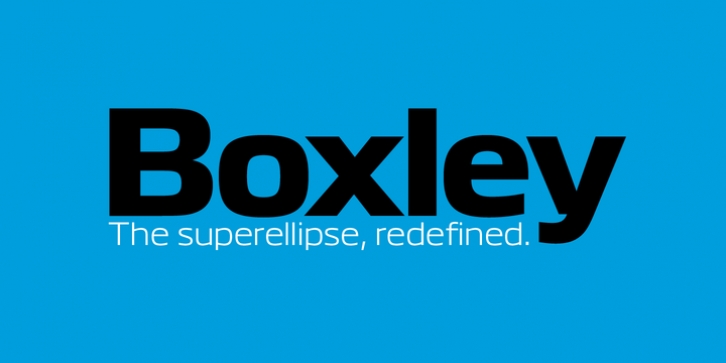 Boxley font preview
