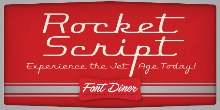 Rocket Script font preview