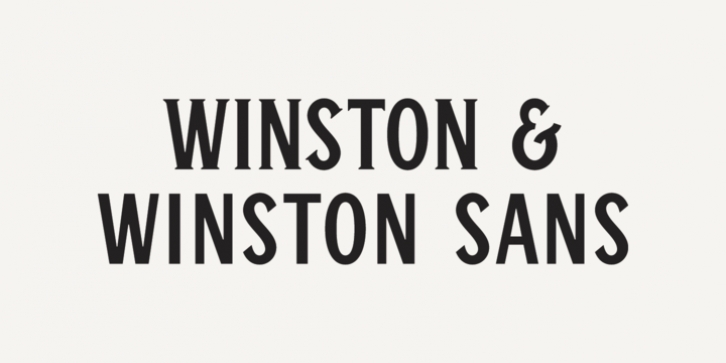 Winston  Winston Sans font preview