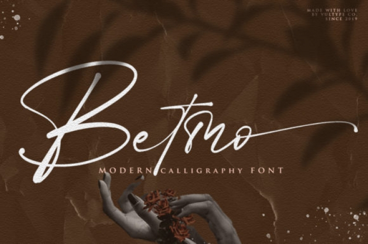 Betmo font preview