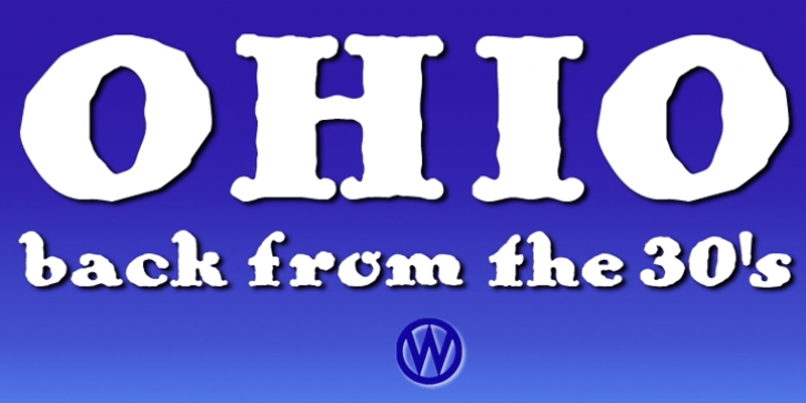 Ohio font preview