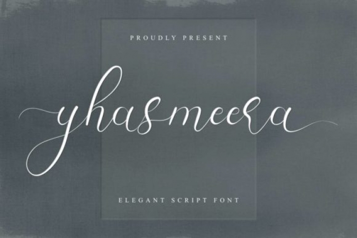 Yhasmeera font preview