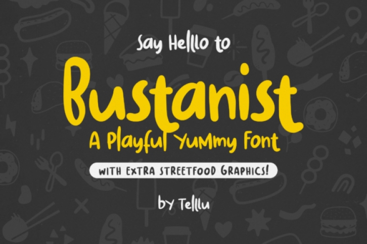 Bustanist font preview