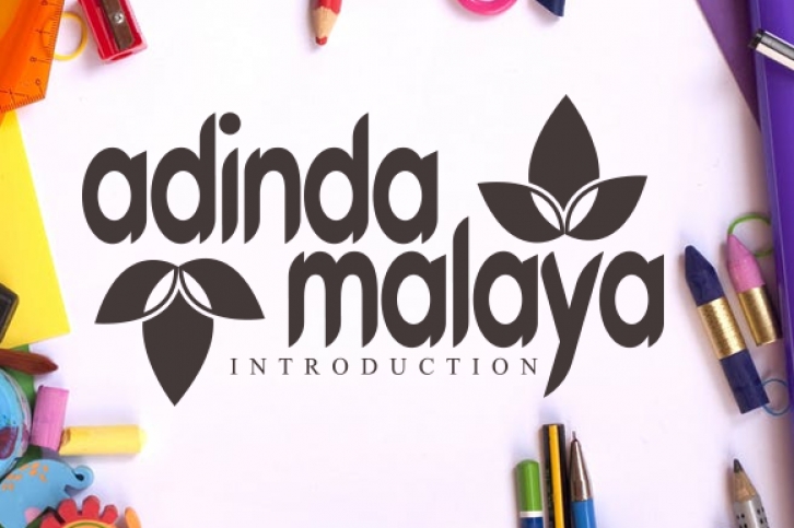 Adinda Malaya font preview