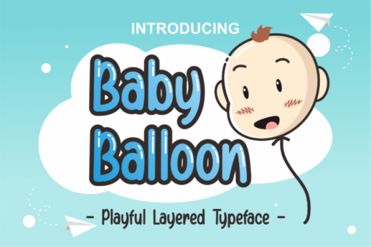 Baby Balloon font preview