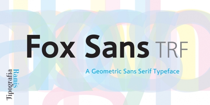 Fox Sans TRF font preview