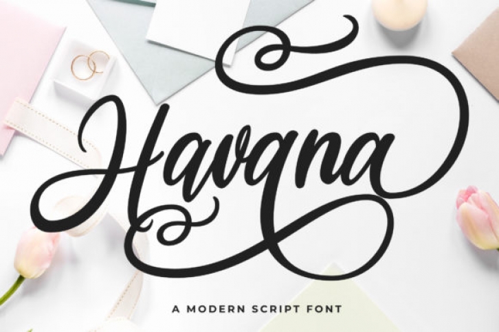 Havana font preview