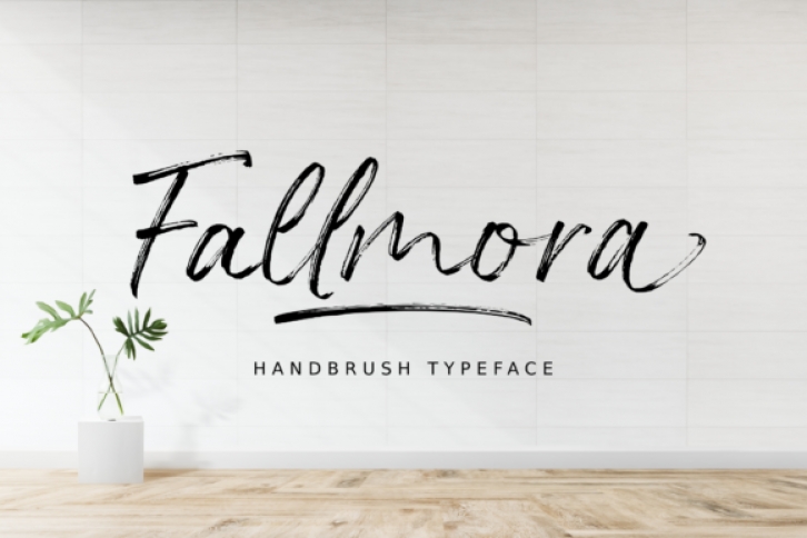 Fallmora font preview
