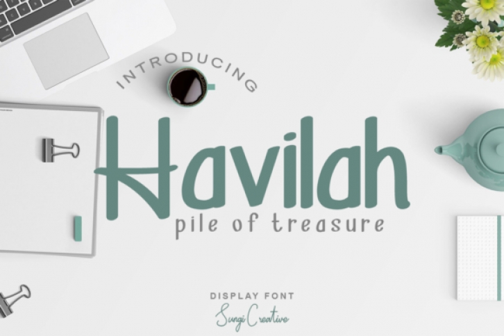Havilah font preview